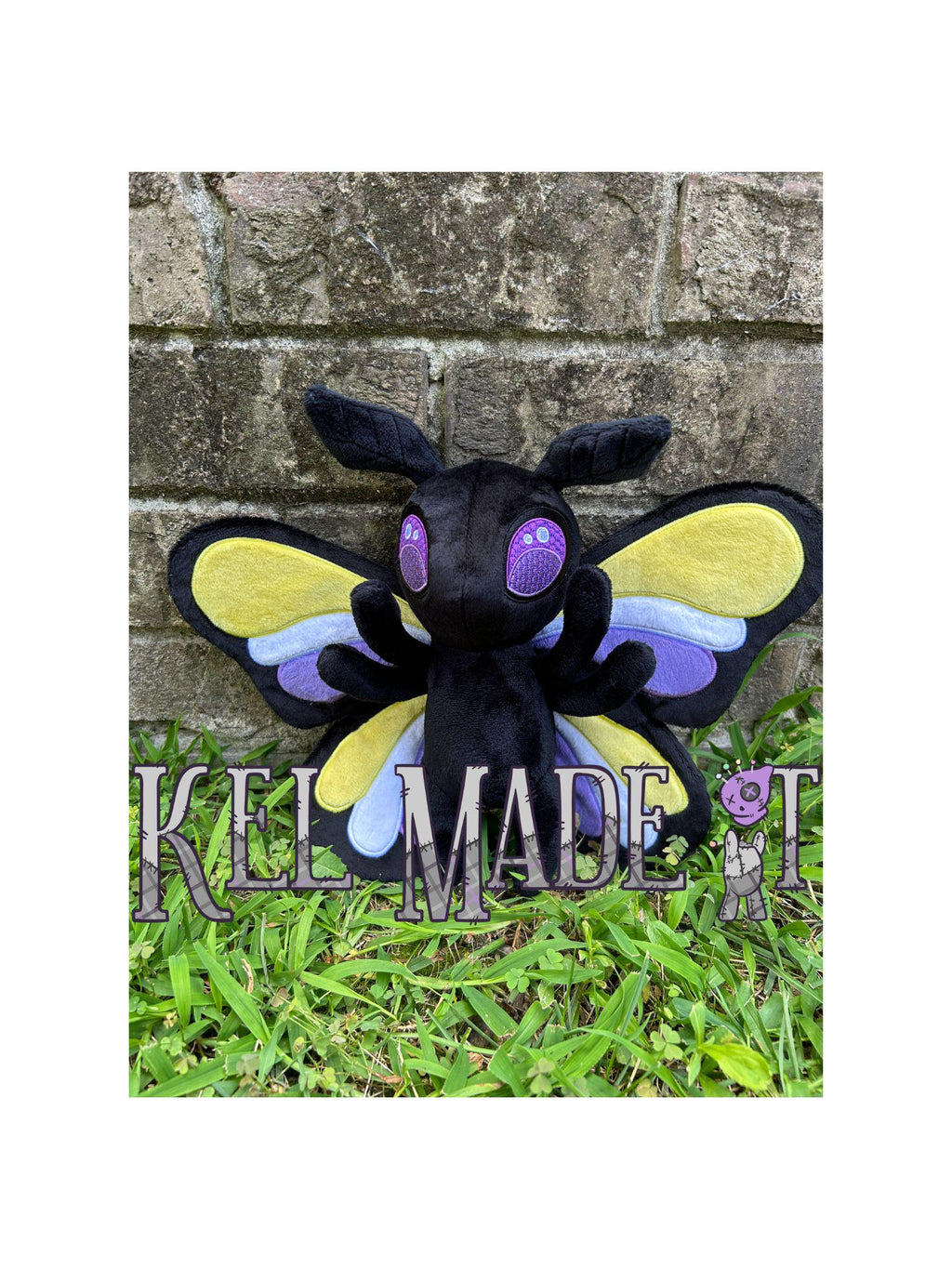Non-Binary Pride Moth Plush