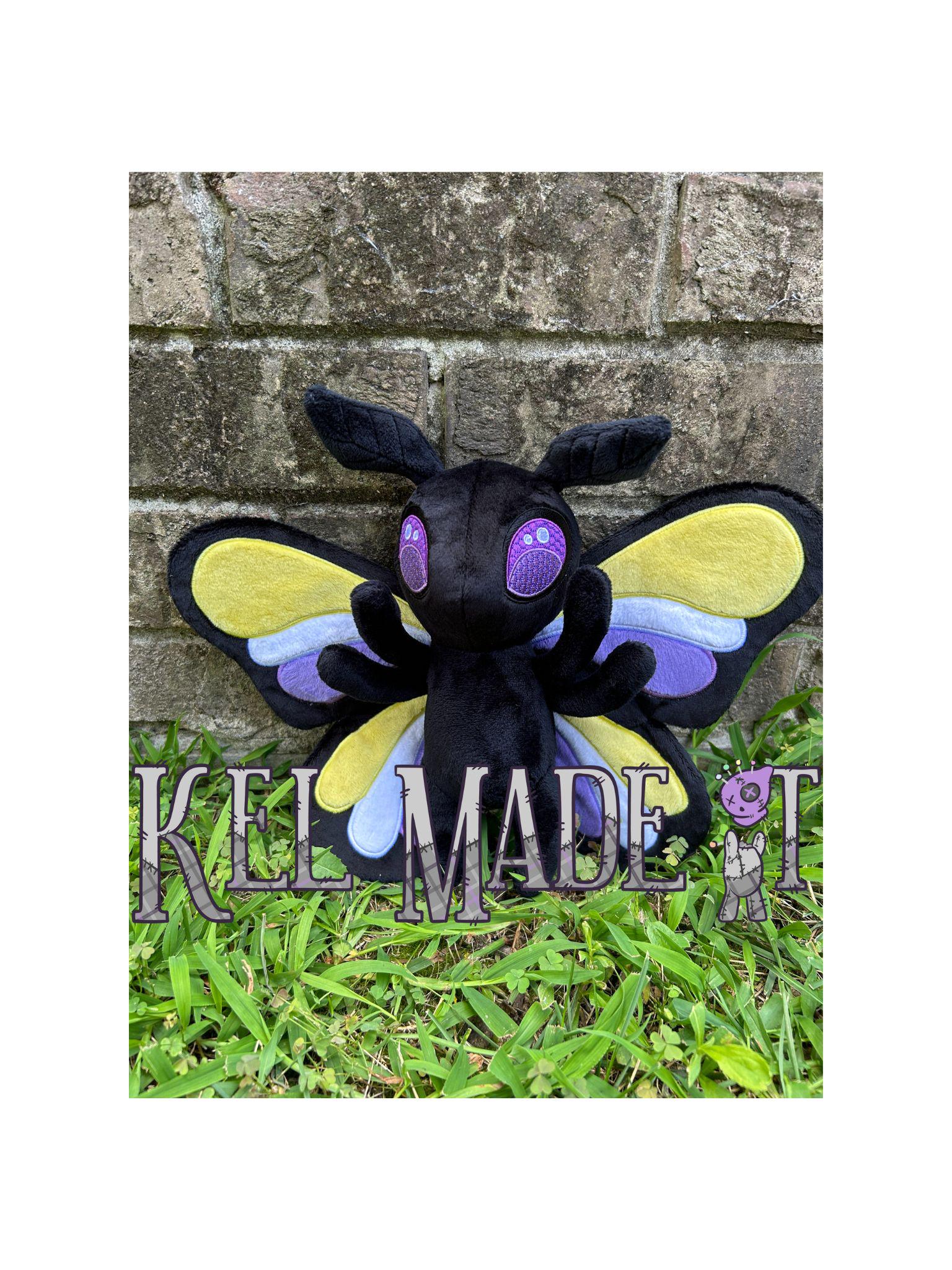 Non-Binary Pride Moth Plush