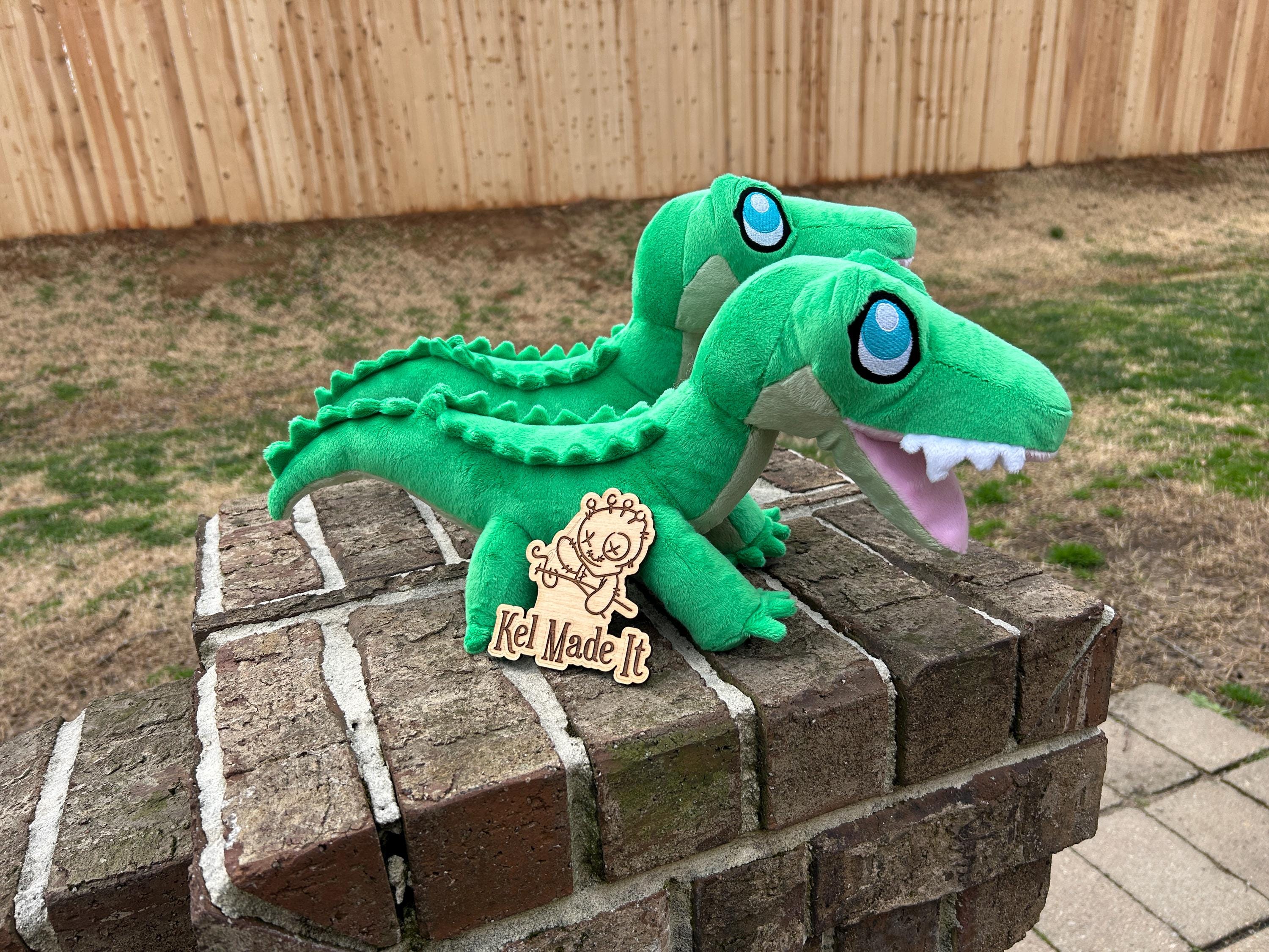 Happy face Alligator plush