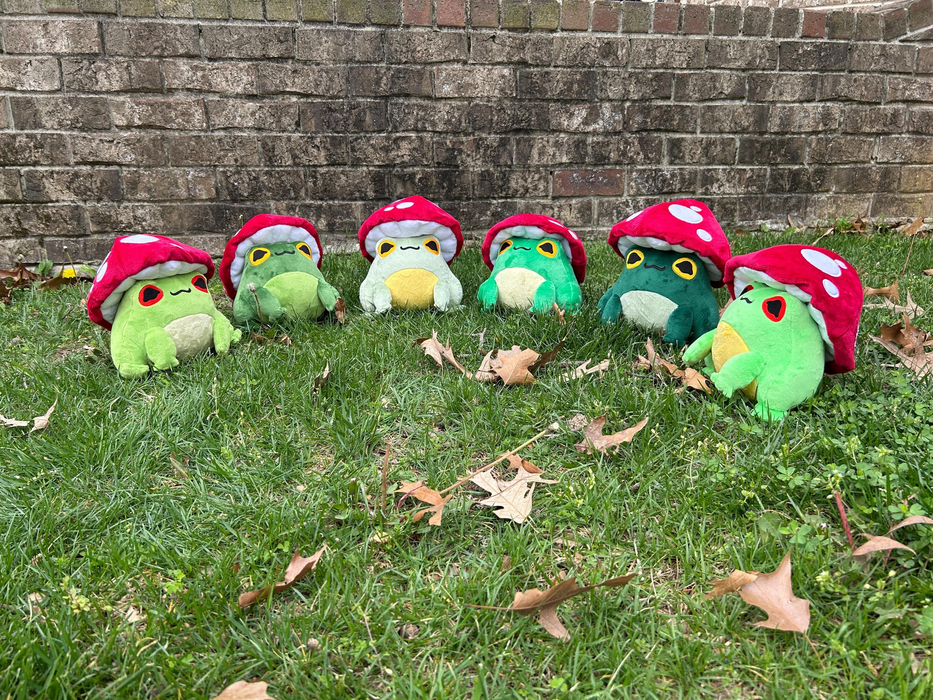 Mushroom Frog Plush