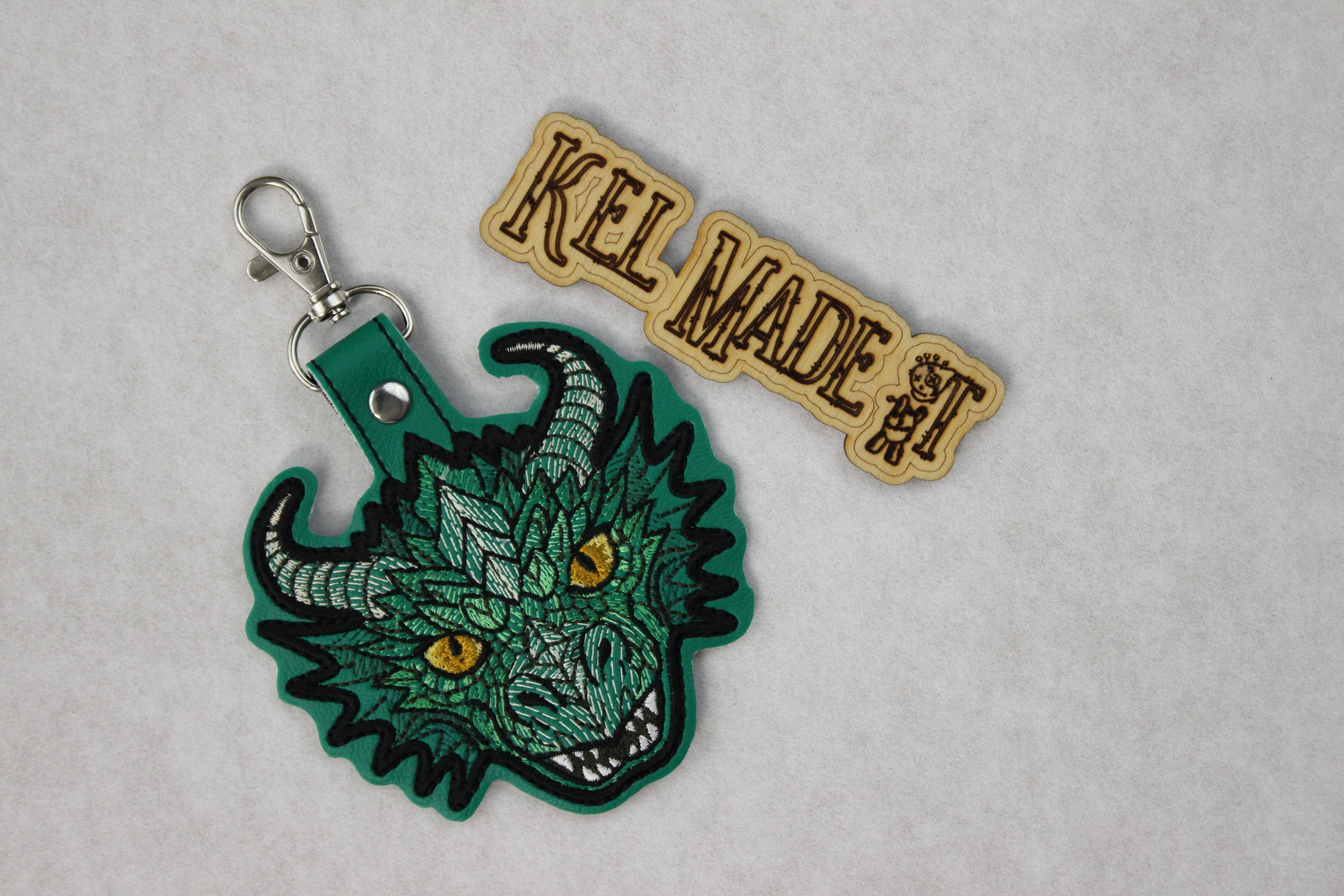 Dragon Head Keychain
