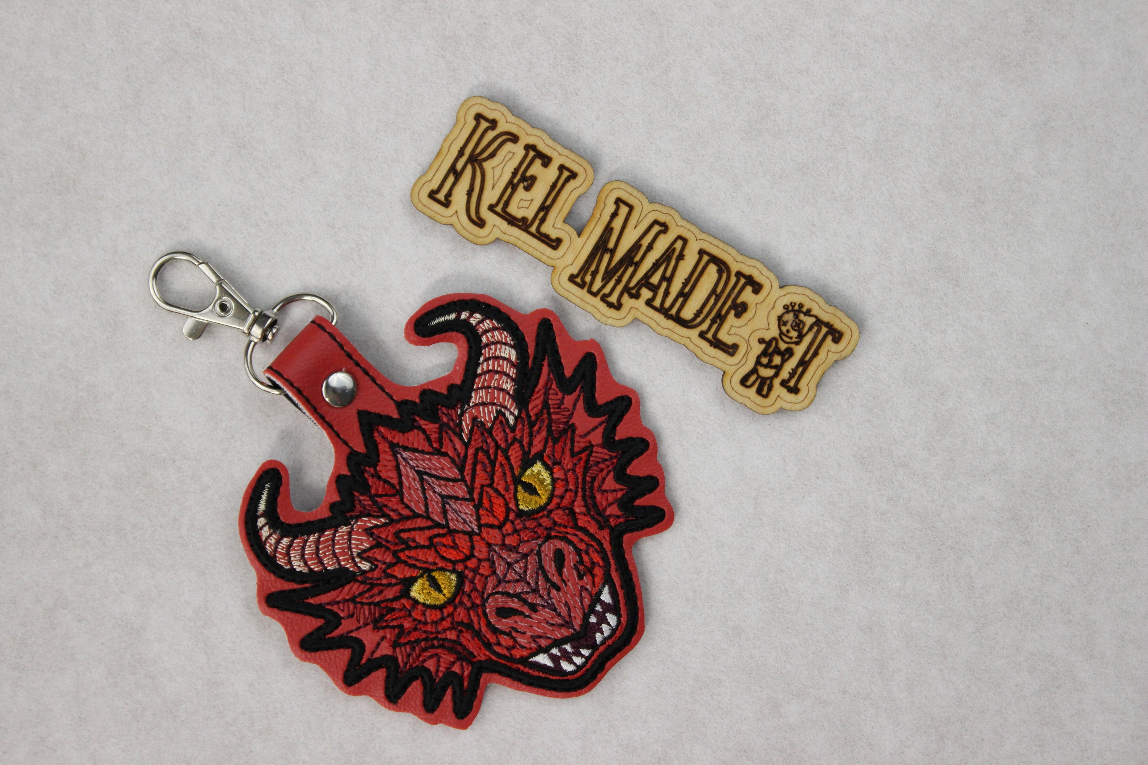 Dragon Head Keychain
