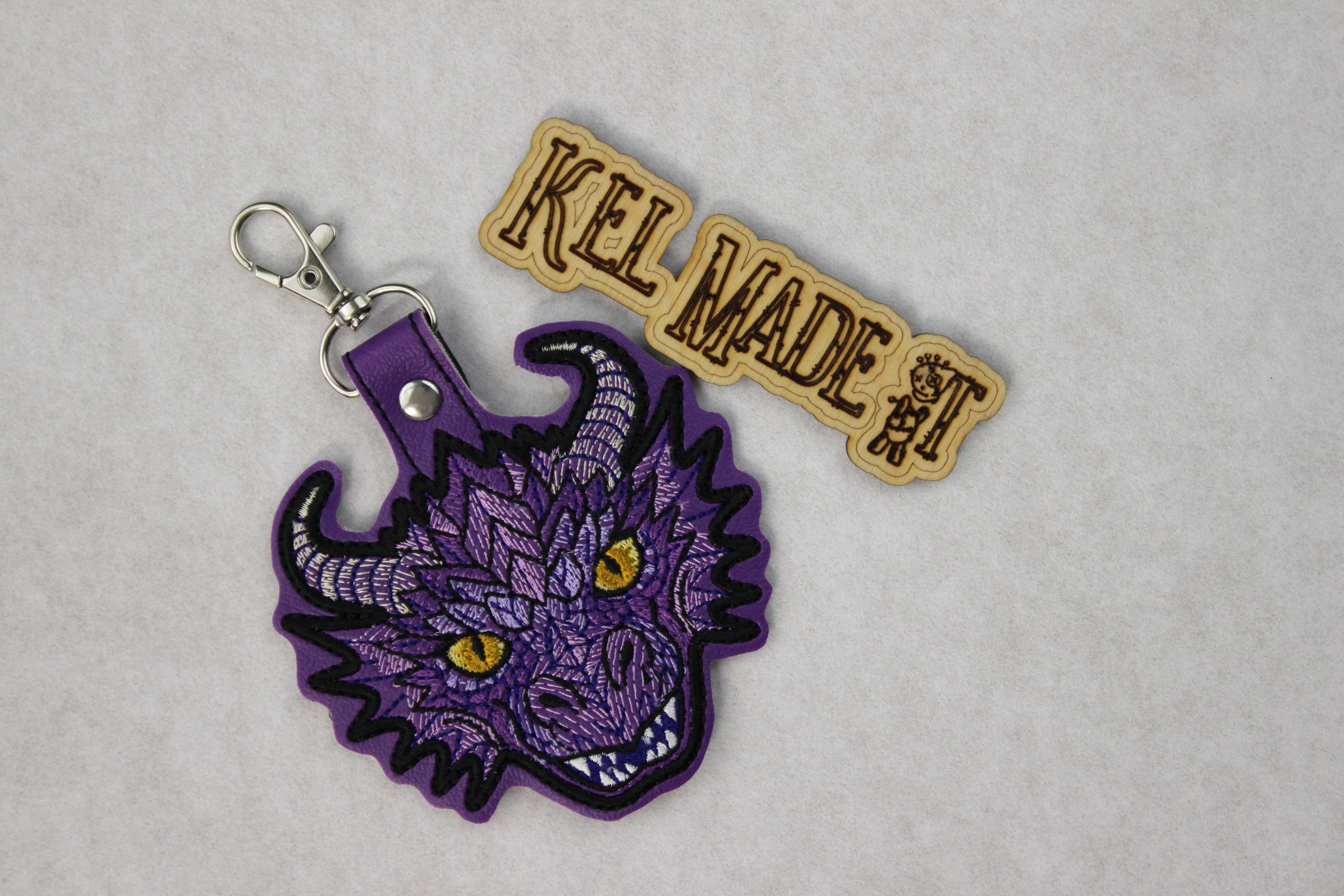 Dragon Head Keychain