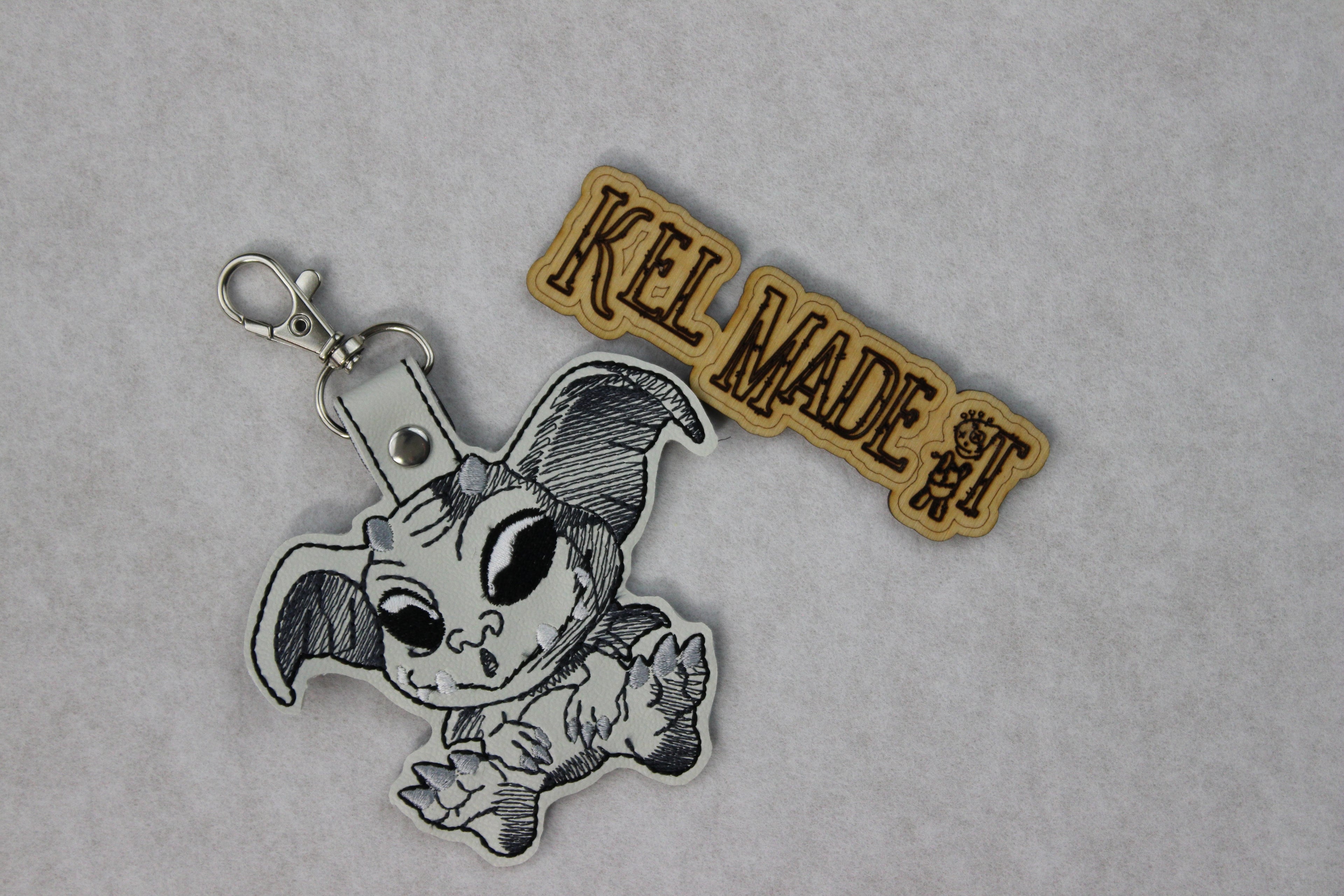 Gargoyle Keychain