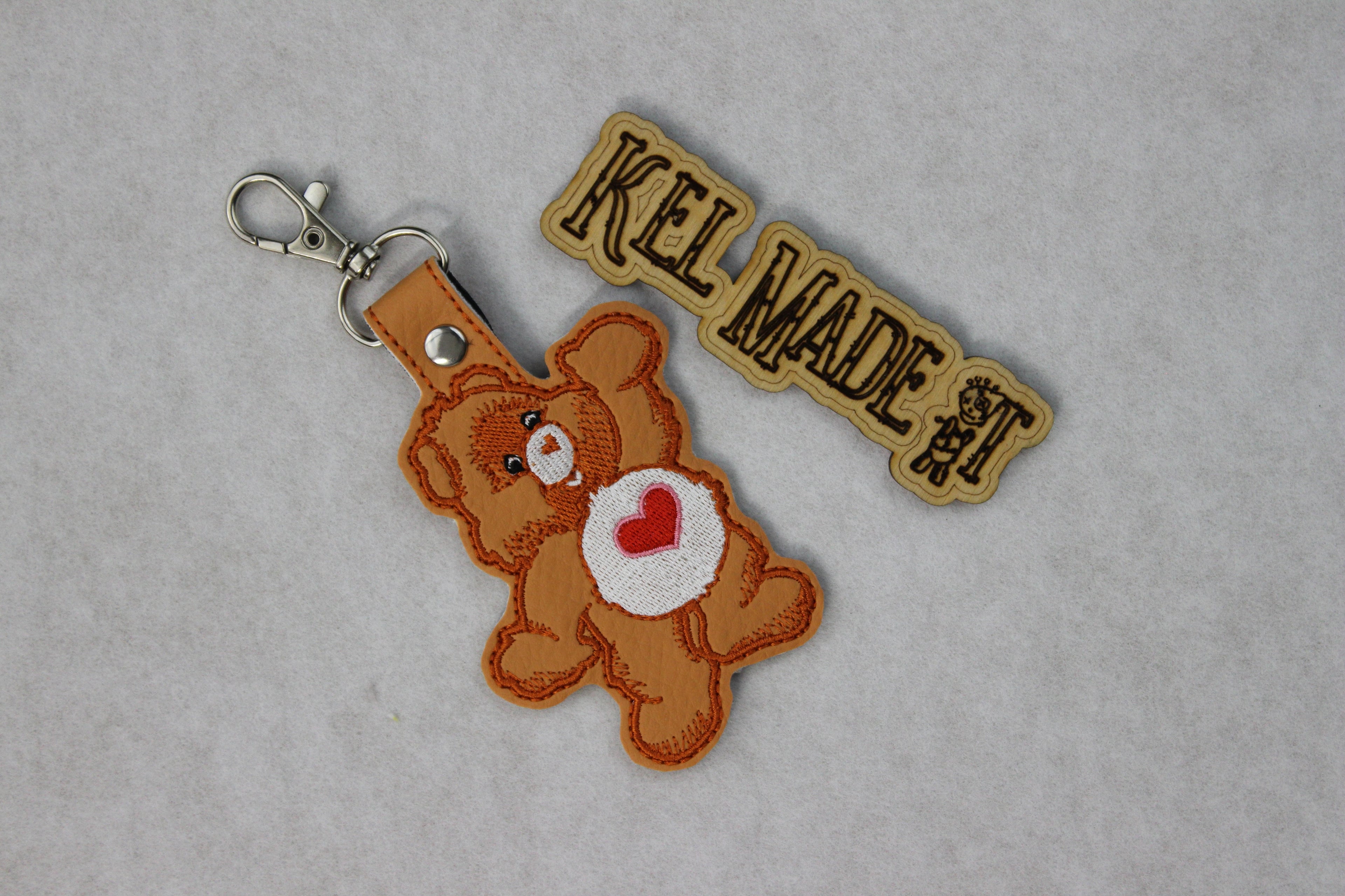 Tender Heart Bear Keychain