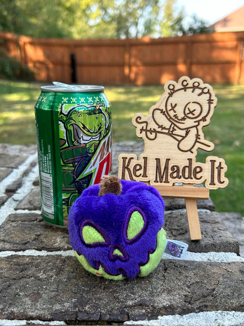 50% OFF SALE Poison Apple Plush purple/green