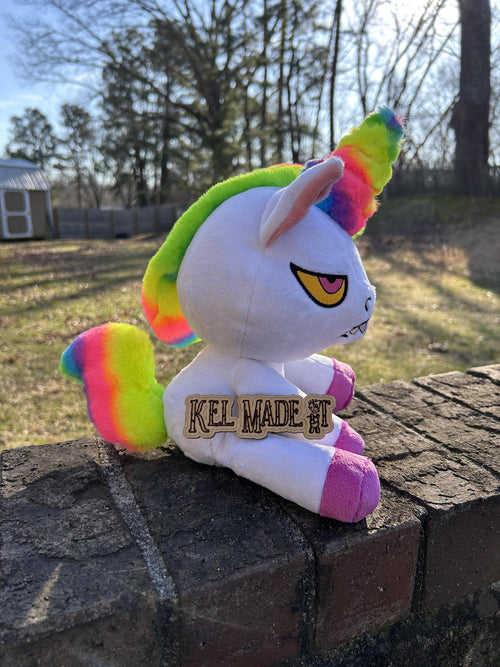 Angry unicorn Plush