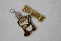 Stabby Otter Keychain