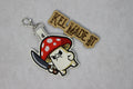 Stabby Mushroom Keychain